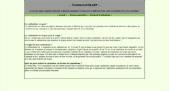 Desktop Screenshot of candauliste.net